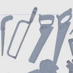 Collection old tools PBR