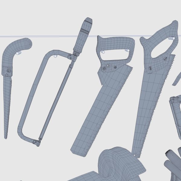 Collection old tools PBR