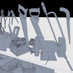 Collection old tools PBR