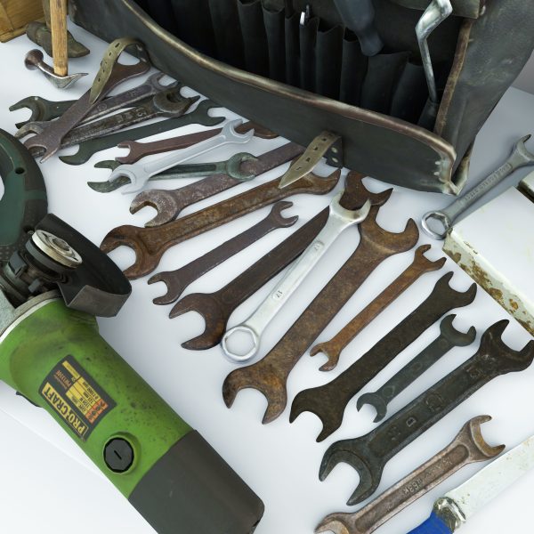 Collection old tools PBR