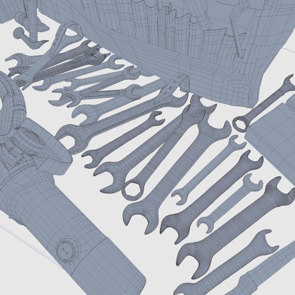Collection old tools PBR