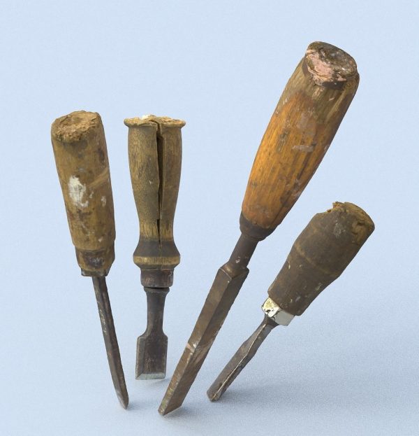 Collection old tools PBR