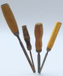 Collection old tools PBR