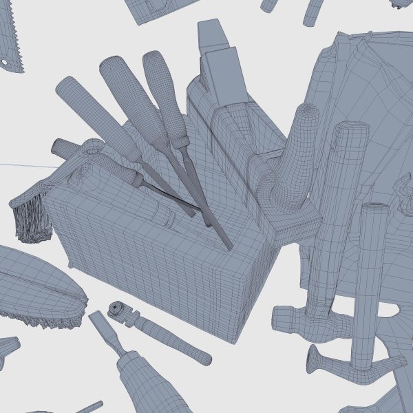 Collection old tools PBR