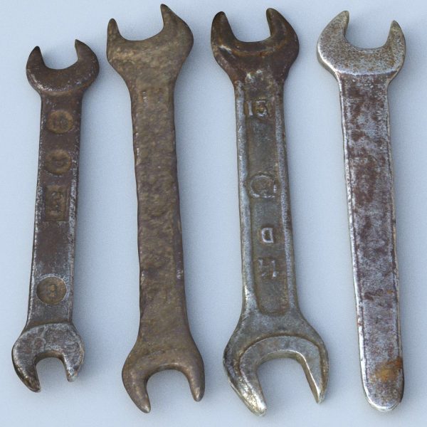 Collection old tools PBR