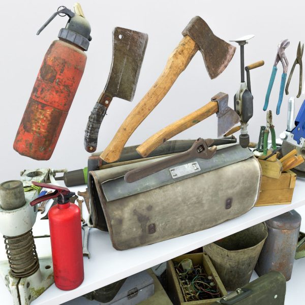 Collection old tools PBR