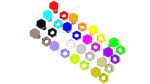 Colored Bolts and Nuts Set