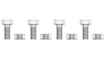Colored Bolts and Nuts Set