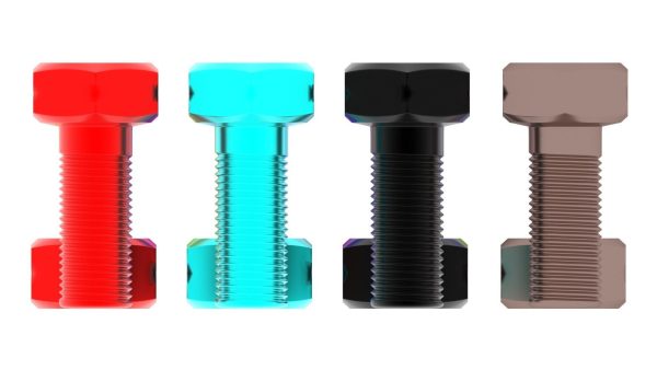 Colored Bolts and Nuts Set