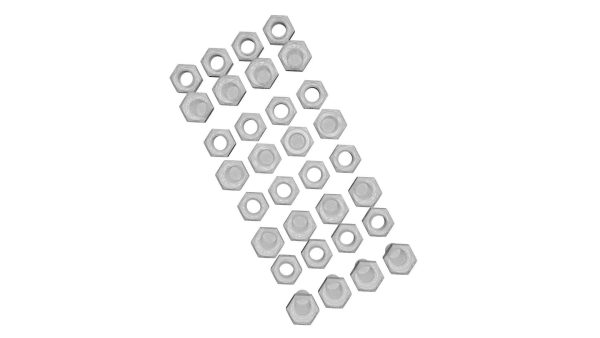 Colored Bolts and Nuts Set