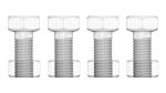 Colored Bolts and Nuts Set
