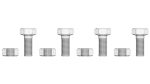 Colored Bolts and Nuts Set