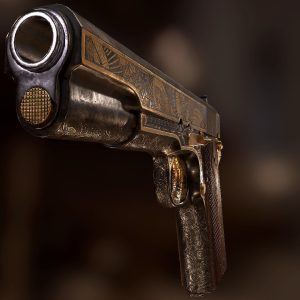 colt-1911-yakuza-style-3d-model-low-poly-obj-mtl-fbx