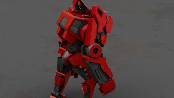 Combat Droid rigged character