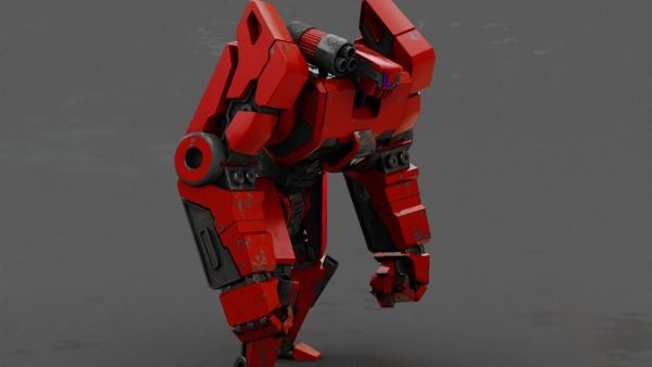 Combat Droid rigged character