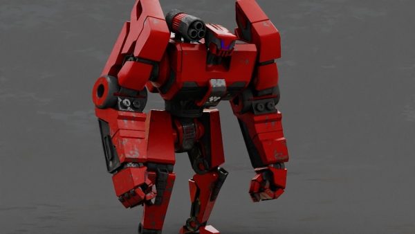 Combat Droid rigged character