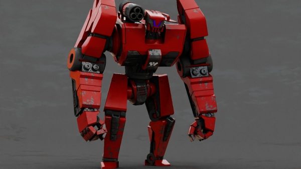 Combat Droid rigged character