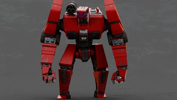 Combat Droid rigged character