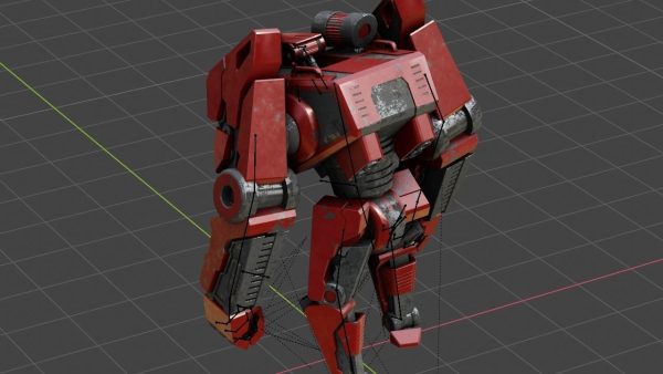 Combat Droid rigged character