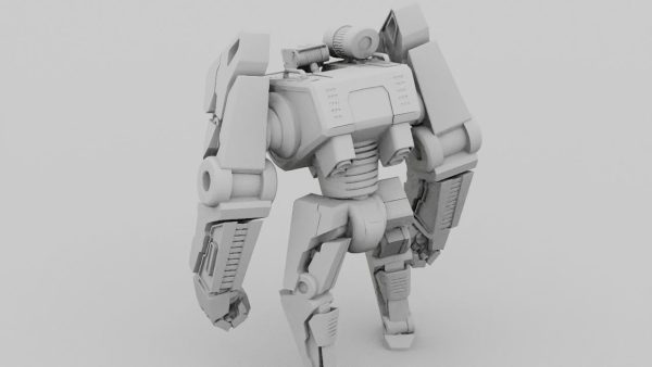 Combat Droid rigged character