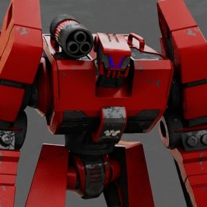 Combat Droid rigged character
