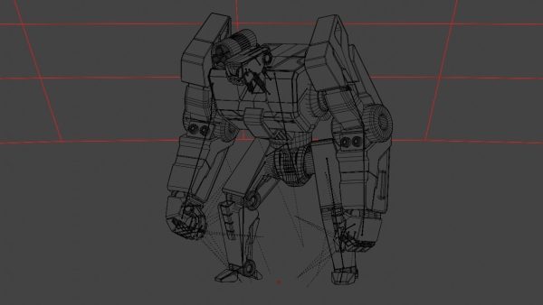 Combat Droid rigged character