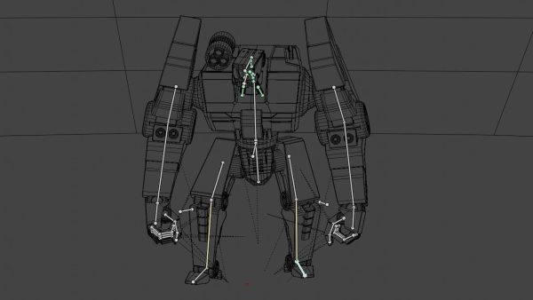 Combat Droid rigged character