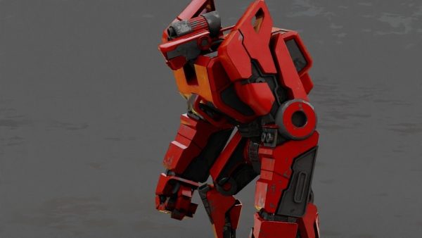 Combat Droid rigged character