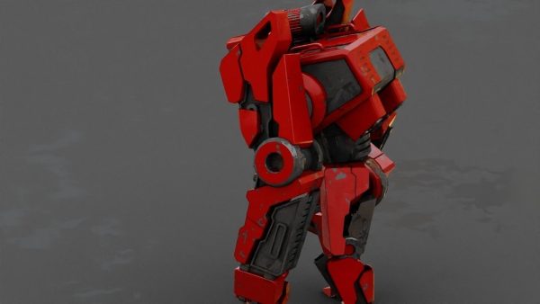 Combat Droid rigged character