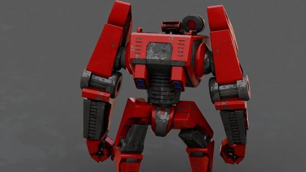 Combat Droid rigged character