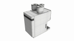 Commercial automatic coffee machine