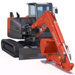 Compact Excavator Hitachi ZX85USB
