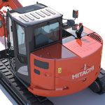Compact Excavator Hitachi ZX85USB