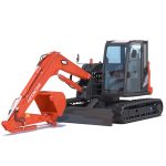Compact Excavator Hitachi ZX85USB