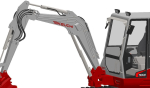 Compact mini crawler excavator - Takeuchi TB230