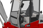 Compact mini crawler excavator - Takeuchi TB230