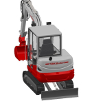 Compact mini crawler excavator - Takeuchi TB230