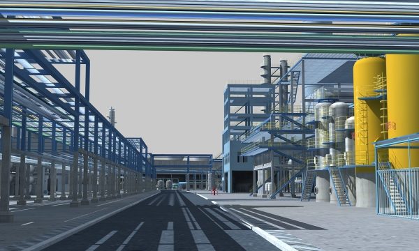 Complete Refinery Scene