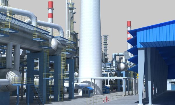 Complete Refinery Scene