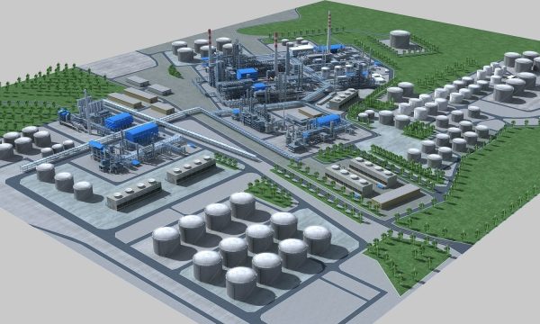 Complete Refinery Scene