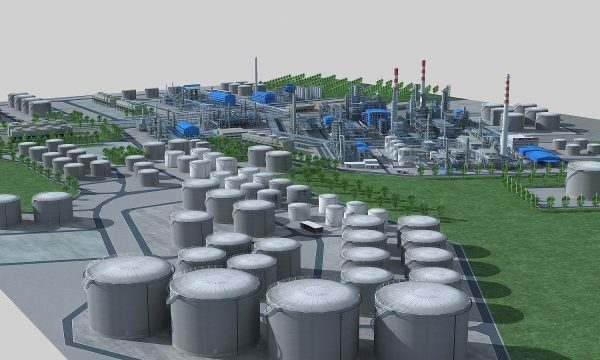 Complete Refinery Scene