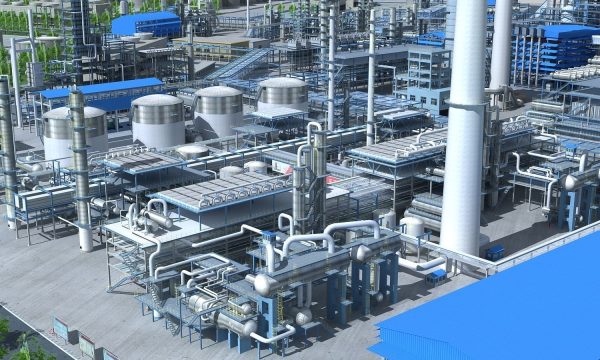 Complete Refinery Scene