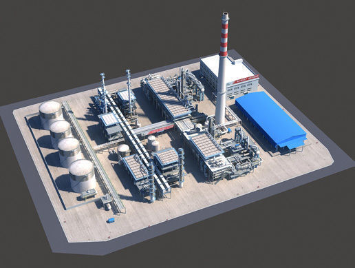 Complete Refinery Scene