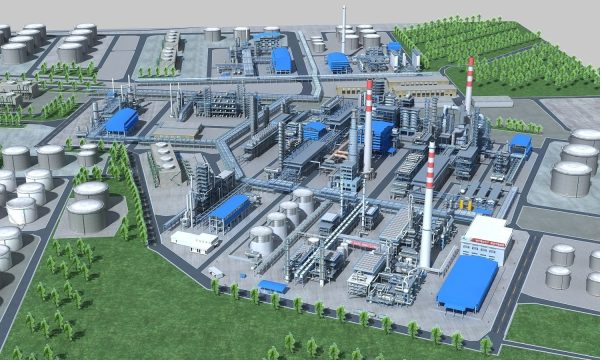 Complete Refinery Scene