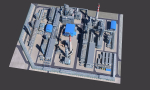 Complete Refinery Scene