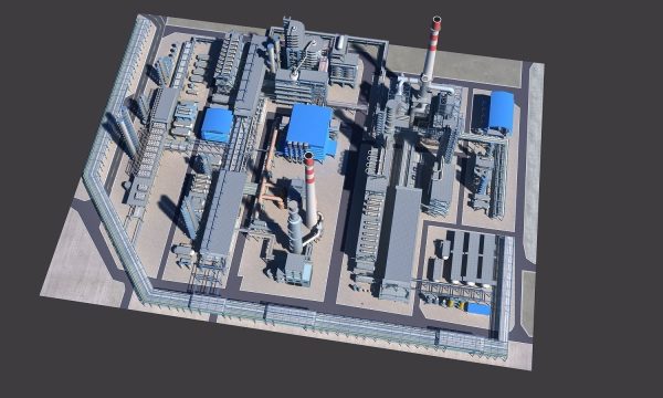 Complete Refinery Scene