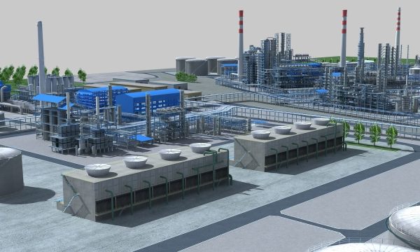 Complete Refinery Scene
