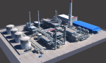 Complete Refinery Scene