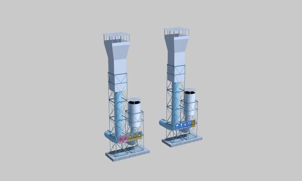 Complete Refinery Scene