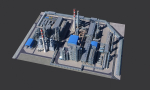 Complete Refinery Scene